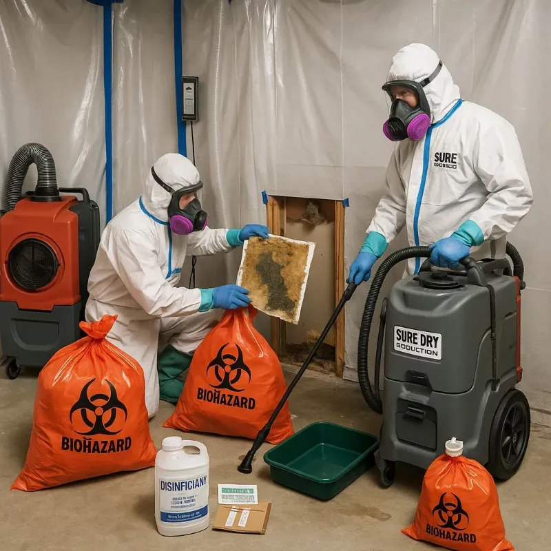 Contaminated Water Handling Protocols process in Calverton, MD