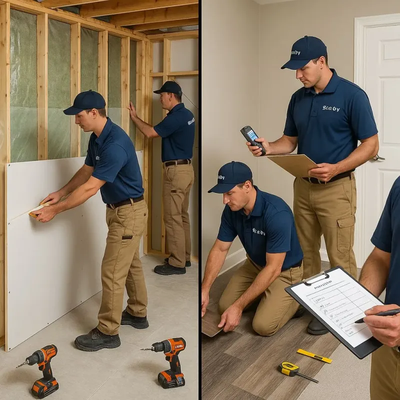 Repairs and Reconstruction process in Calverton, MD