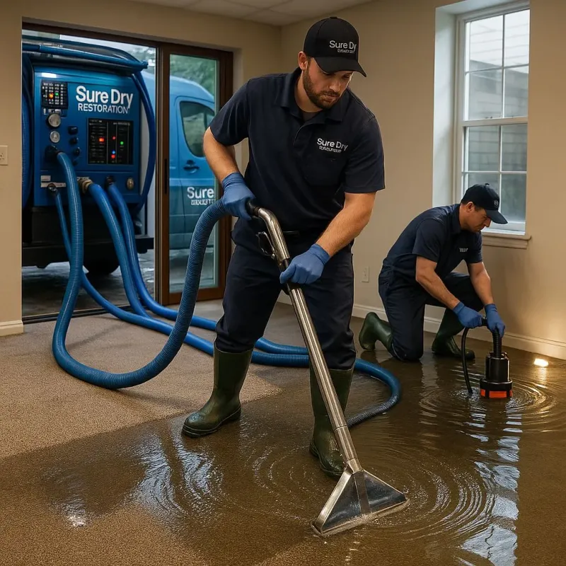 Water Extraction and Removal process in Calverton, MD